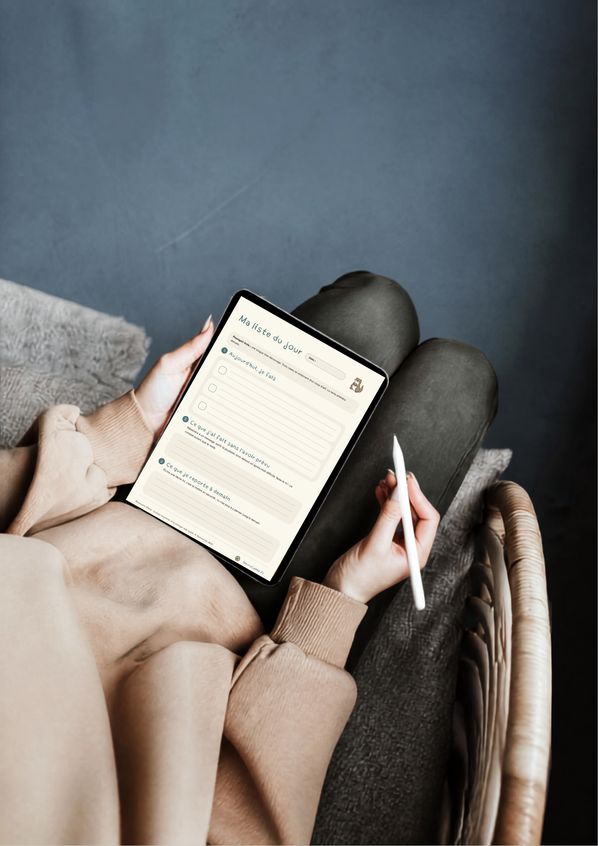 Fiche illustrée — Ma to-do liste du jour