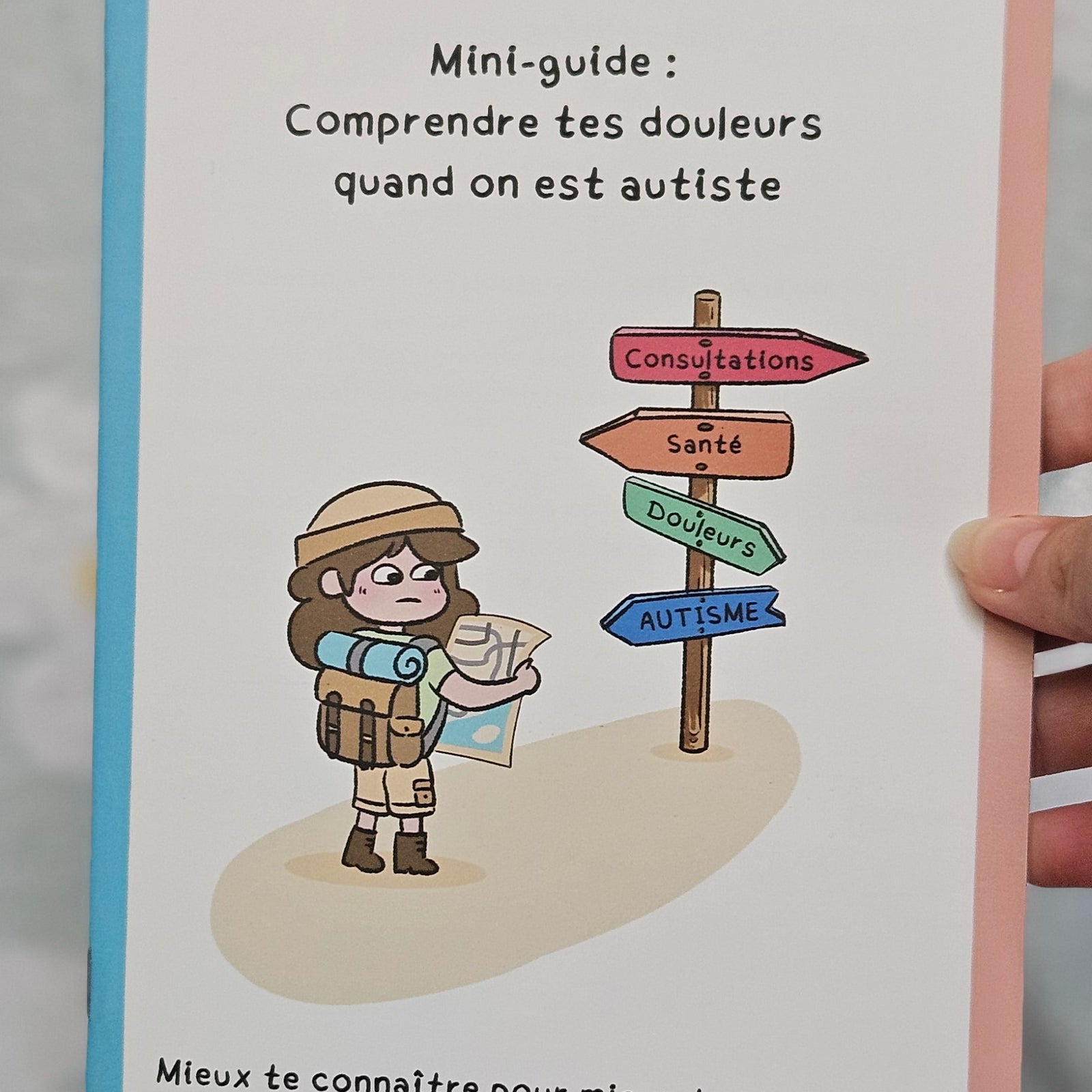 Couverture du mini-guide Autisme et Douleurs, version pour toi