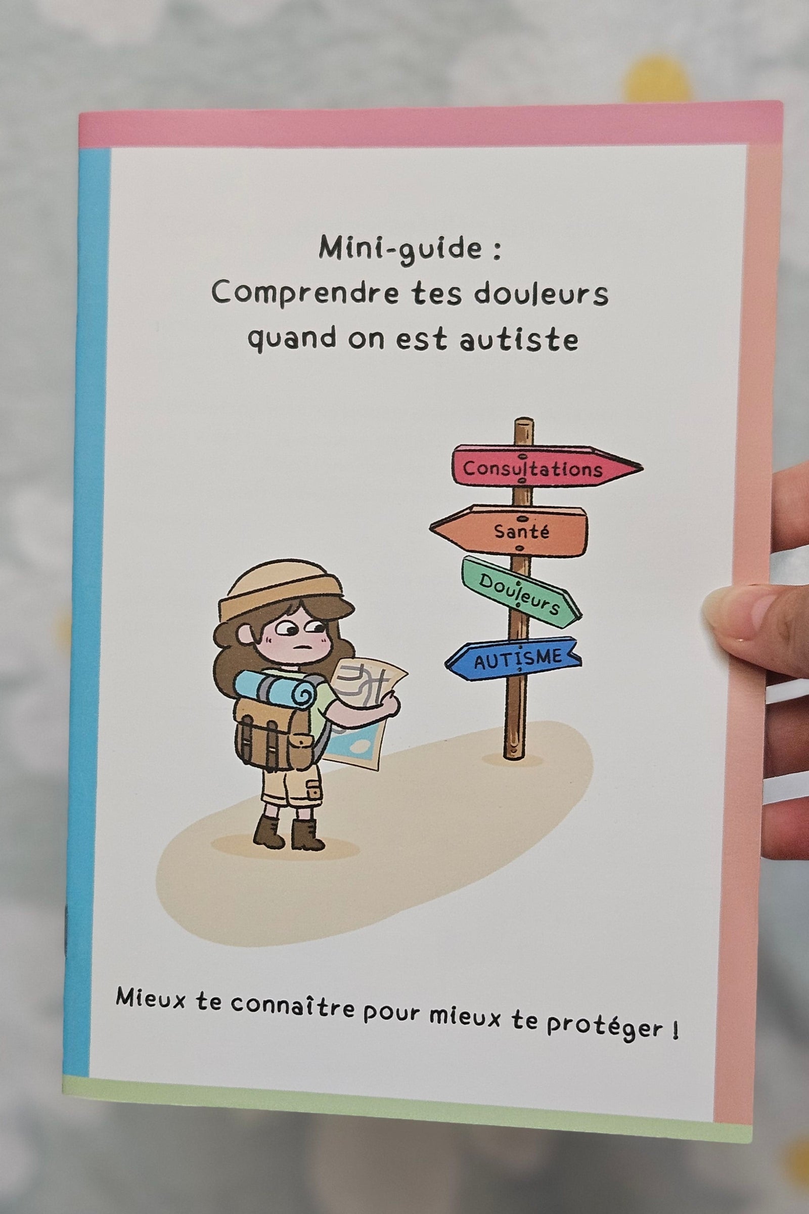 Couverture du mini-guide Autisme et Douleurs, version pour toi