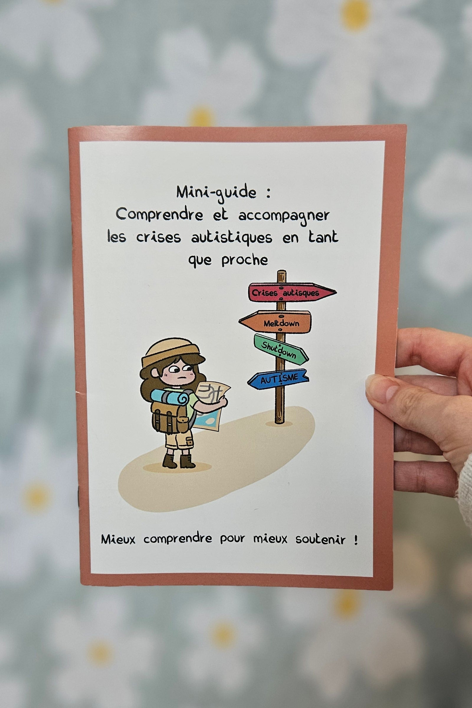 Couverture du mini-guide Les crises autistiques, version proches et aidants