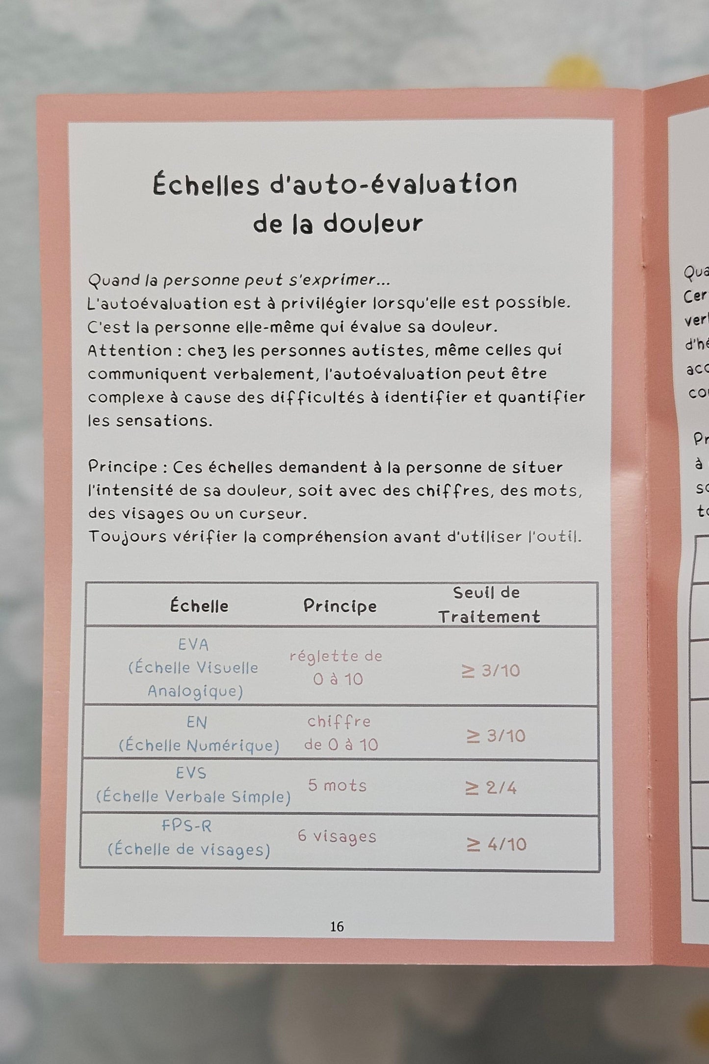 Autisme & Douleurs – Mini Guide pour les Proches et Aidants